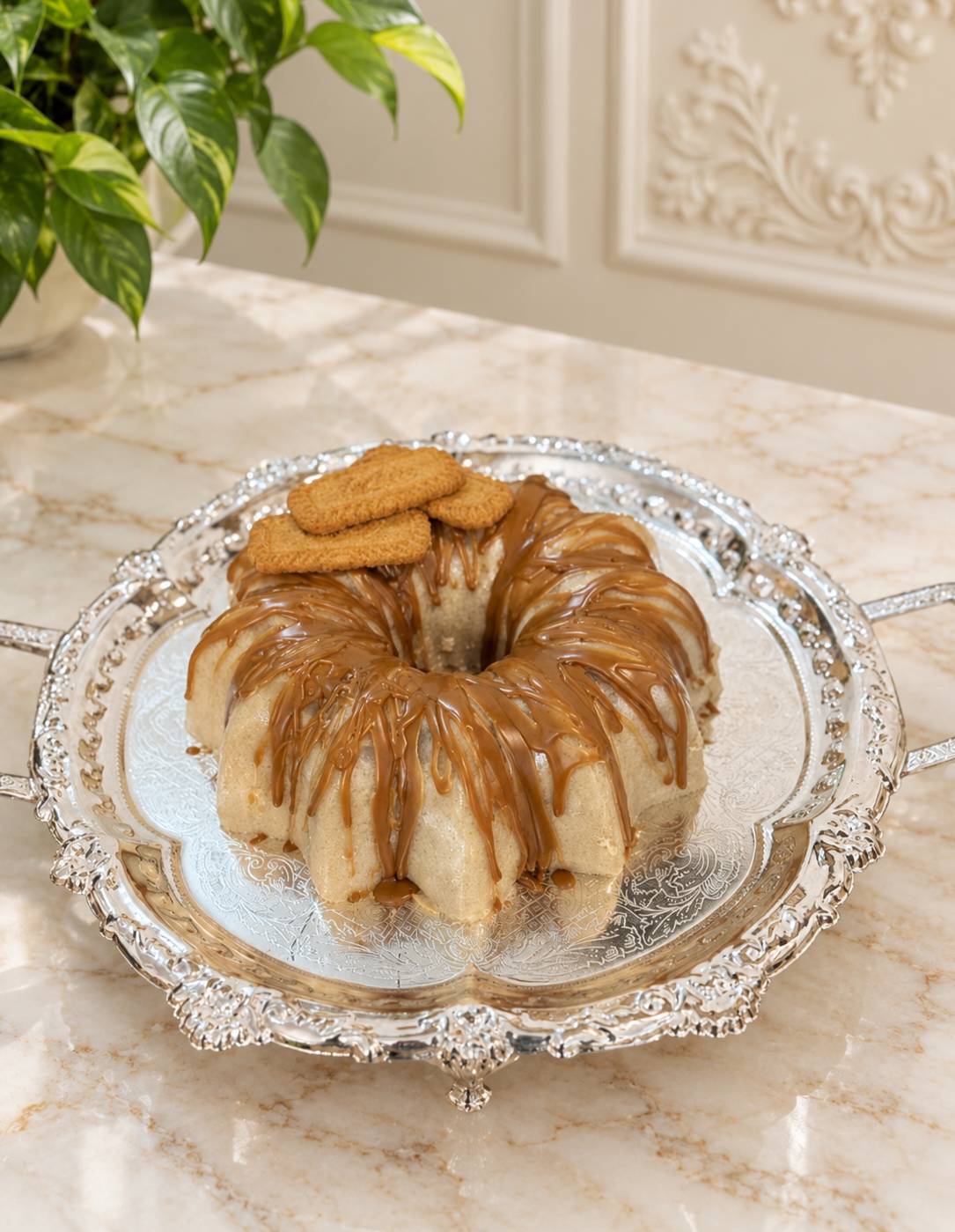 دسر قالبی لوتوس