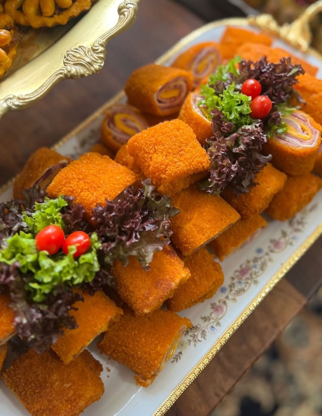 رول ژامبون سوخاری